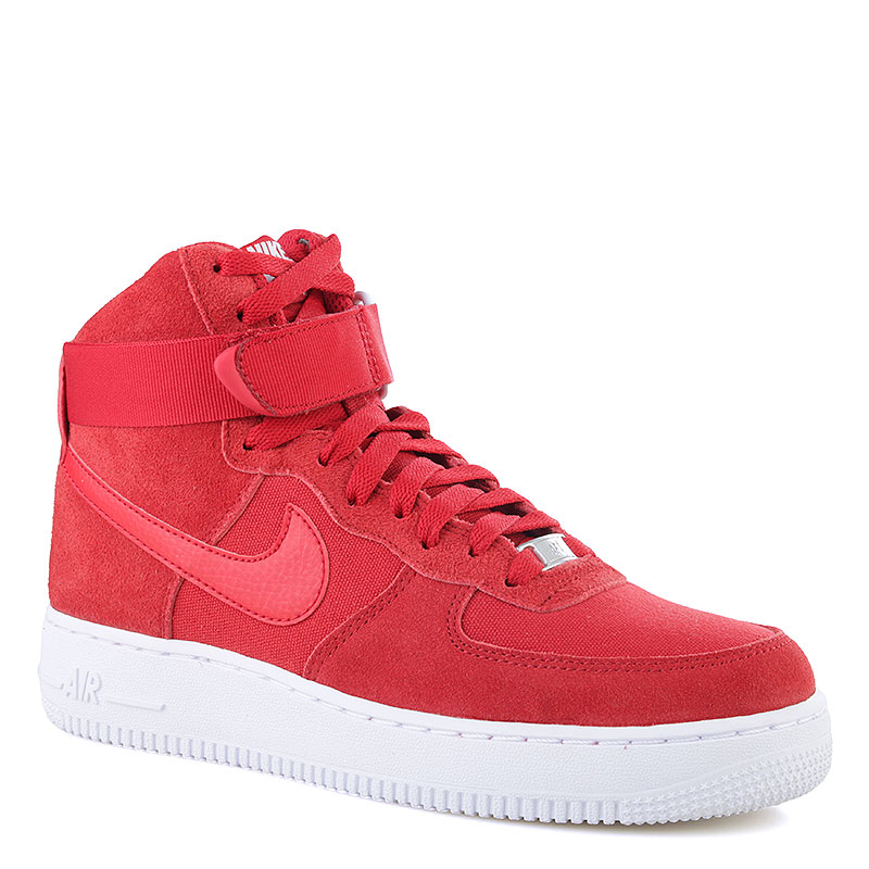 мужские красные кроссовки  Nike Air Force 1 High '07 315121-604 - цена, описание, фото 1